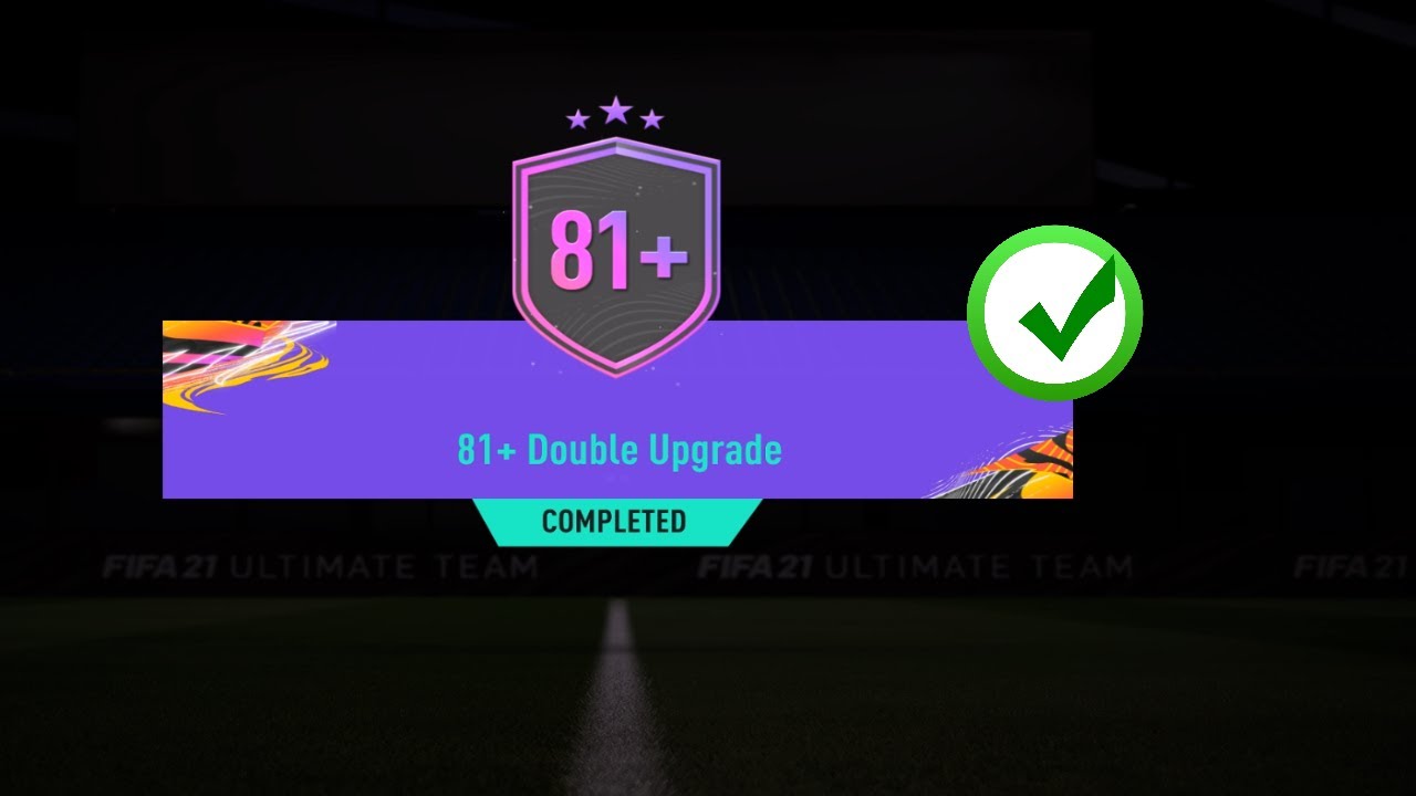 81+ Double Upgrade SBC Completed - Cheapest Way - #Fifa 21