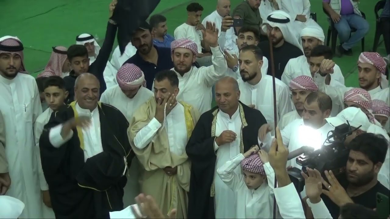 افراح ال الشريف داعل العريس انس الصقر الشريف 2024 الجزء2