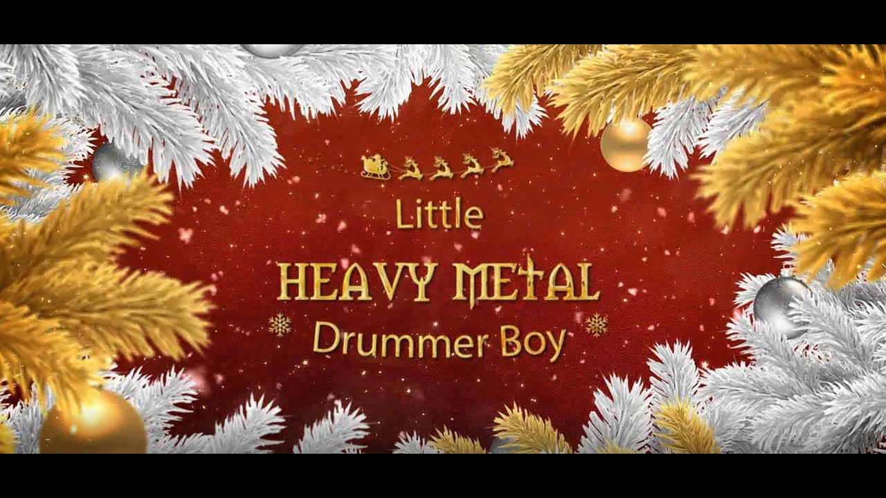 Christmas Metal Songs - Little Drummer Boy - Orion's Reign ft Alina Lesnik