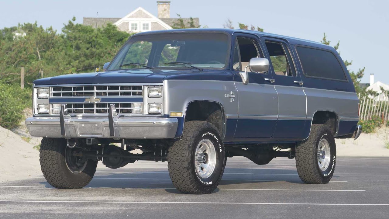 1988 Chevy Suburban V20 Silverado Walkaround & Startup (SOLD)