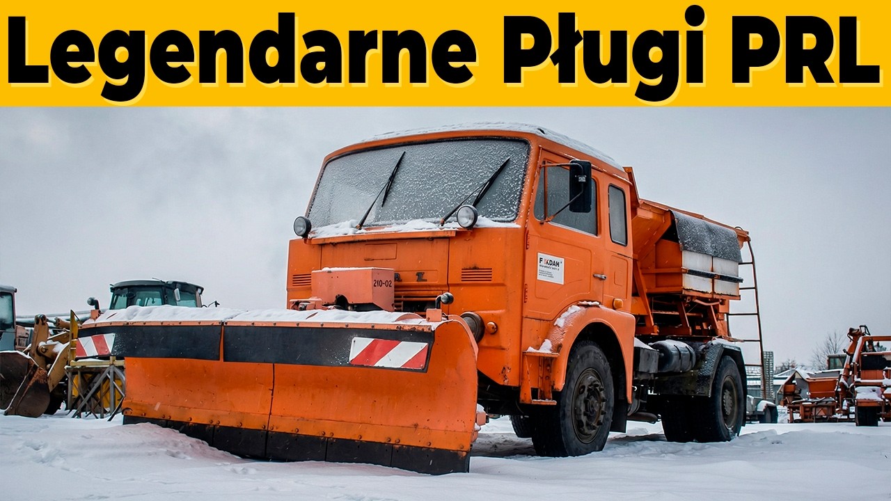 6 Legendarnych Pług&oacute;w Śnieżnych z PRL!