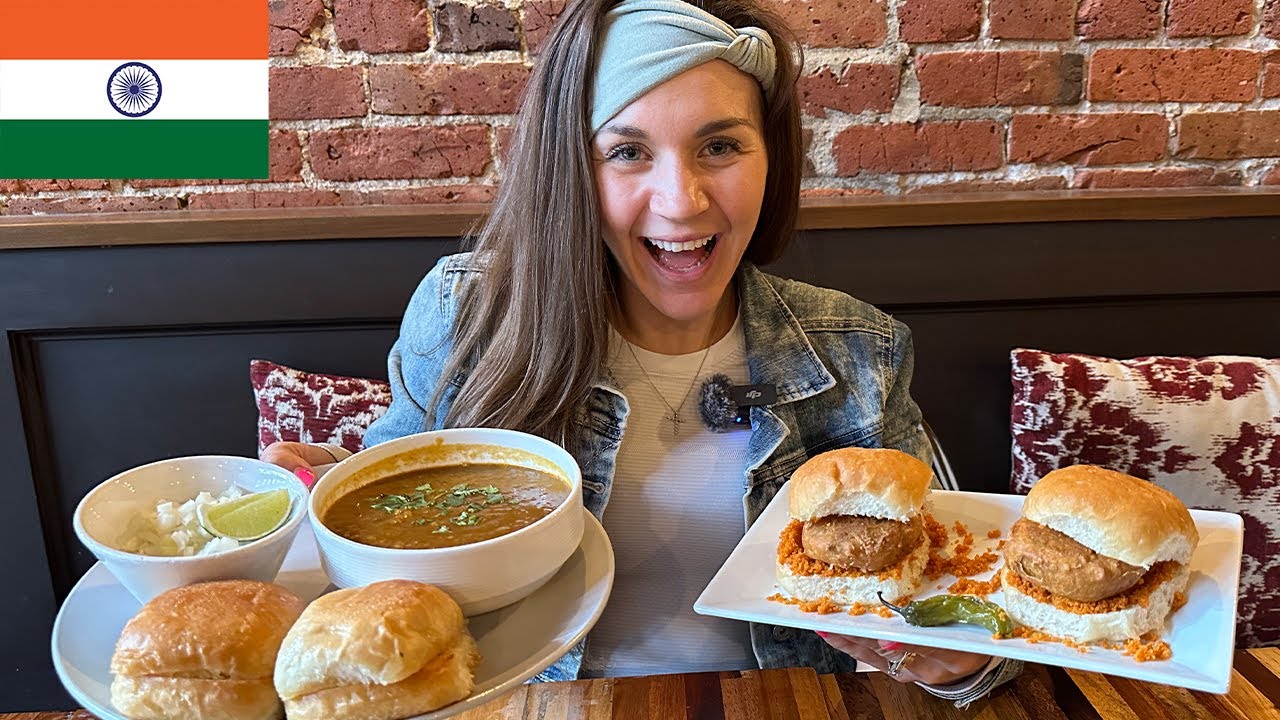 FAMOUS INDIAN STREET FOOD in AMERICA! | I was SURPRISED!!