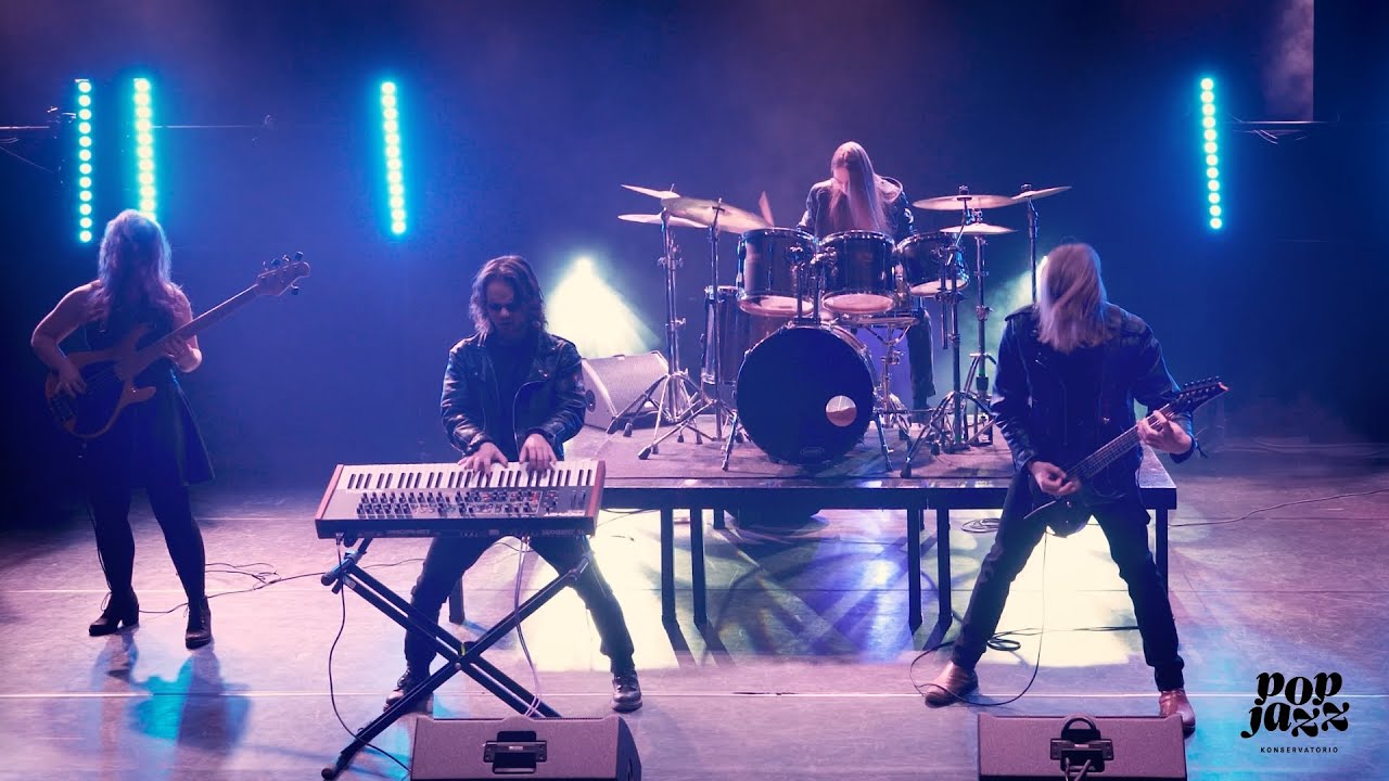M.K.Čiurlionis at Helsinki Pop & Jazz Conservatory (metal version)