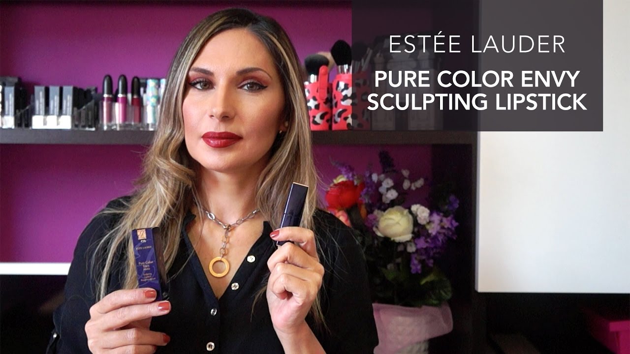 Estée Lauder PURE COLOR ENVY SCULPTING LIPSTICK || LadyGlow