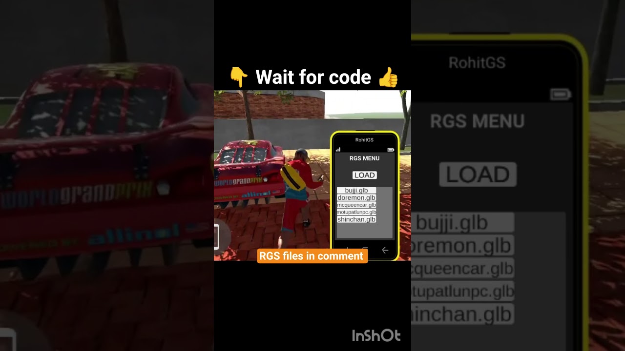 McQueen car cheat code|New RGS code|