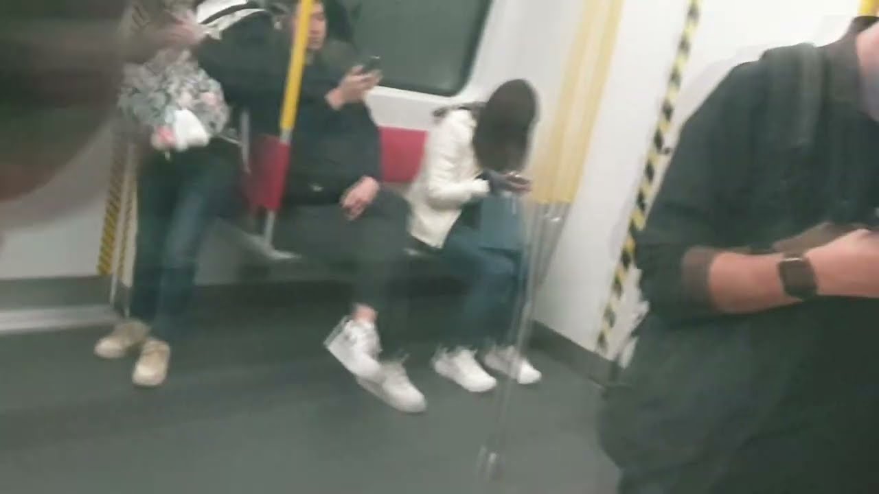 (西鐵變啡之後首次單獨運作1) MTR TML C-Train D419/D420 (D419) NAC出站中 → HUH