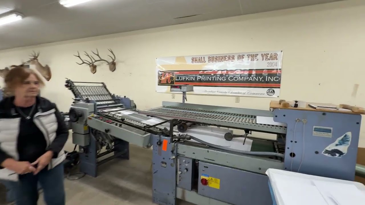 Stahl Continuous Feed Folder