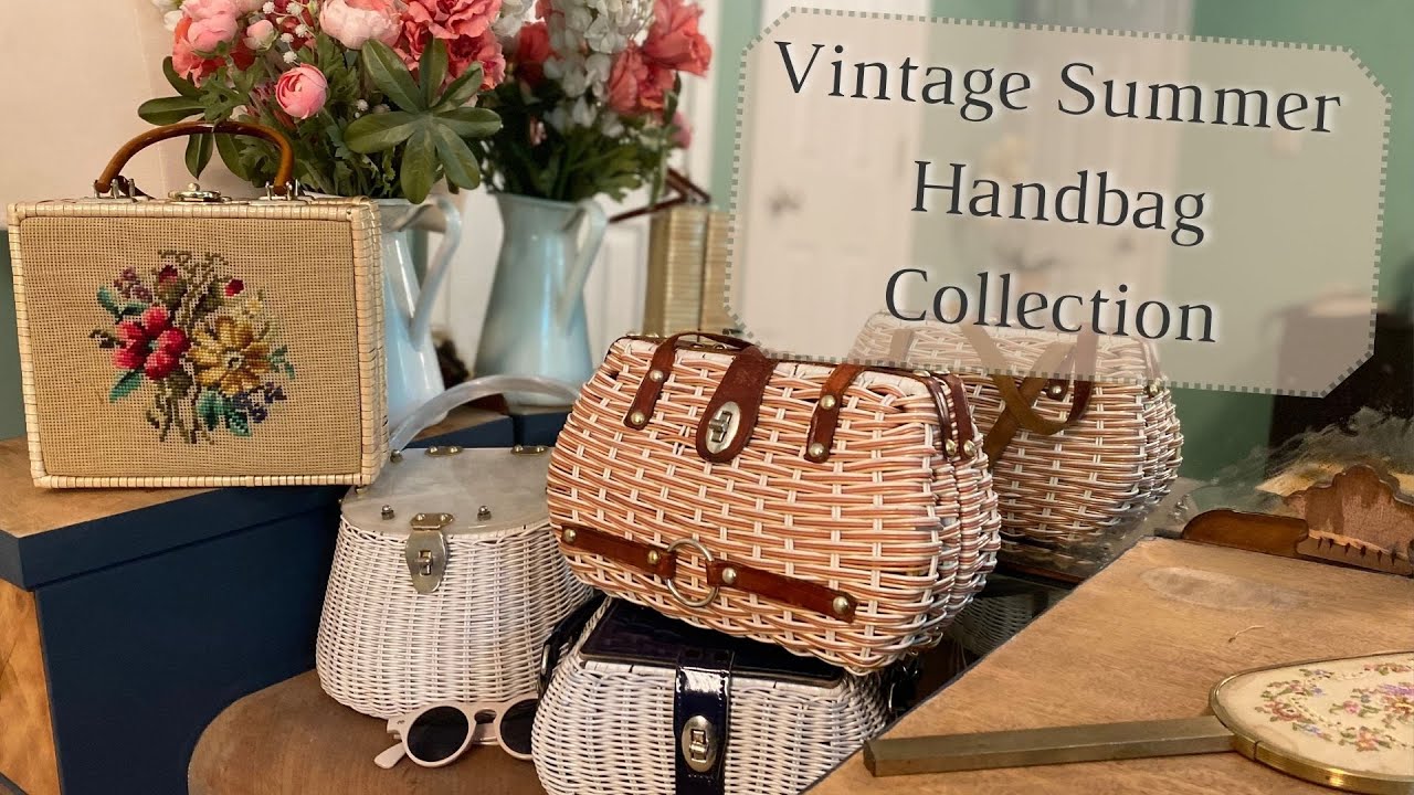 A Collection of Vintage Summer Purses to Inspire Your Style