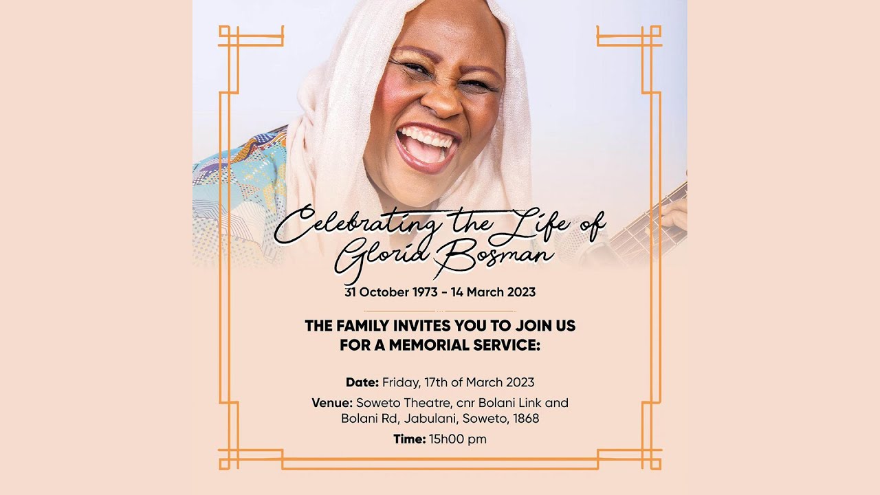 Celebrating The Life of Gloria Bosman