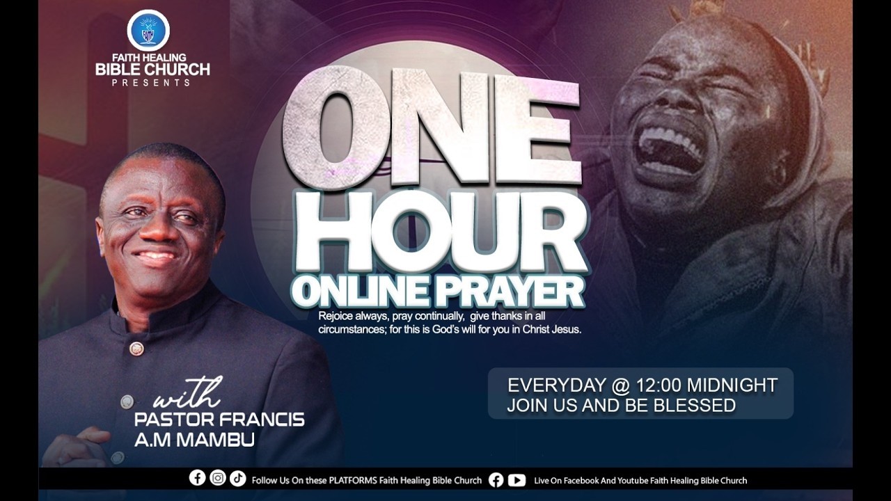 || One Hour Prayer session ll PST. FRANCIS A.M. MAMBU || (3/17/2026)