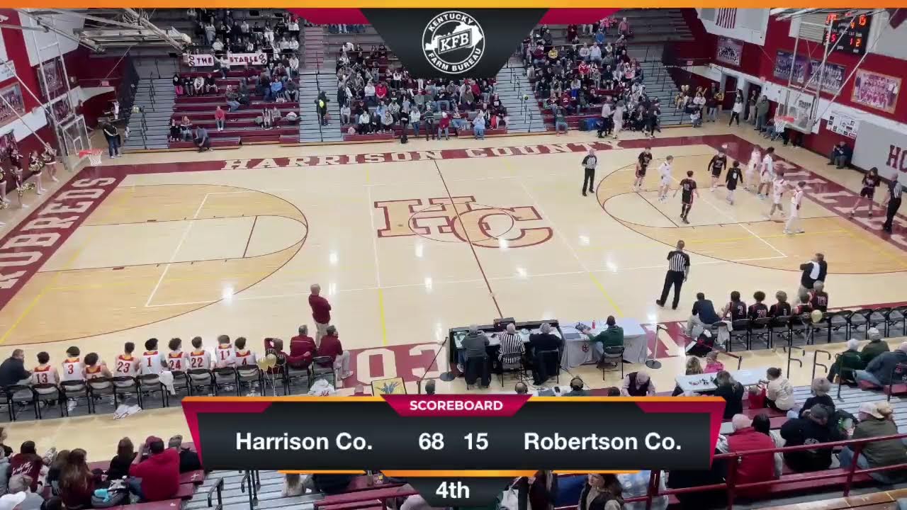 Harrison Co. Breds Vs. Robertson Co. - Basketball 1/16/26