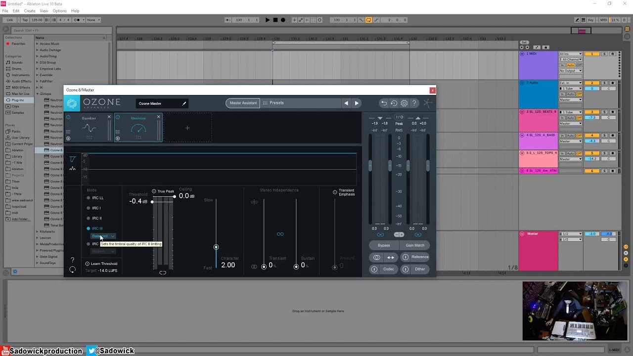 Izotope Ozone 8 Tutorial 12 - Maximizer