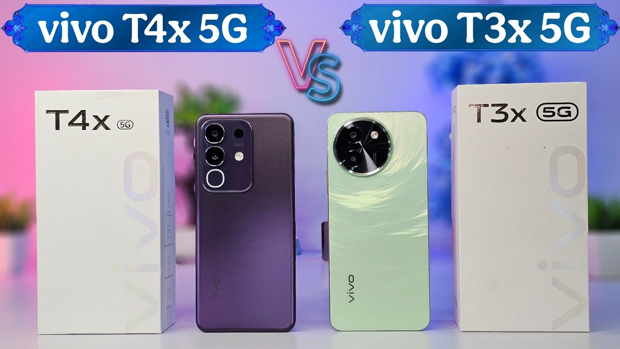 Vivo T4x 5G Vs Vivo T3x 5G ⚡ Unboxing & Comparison ⚡ Which is Best For You?