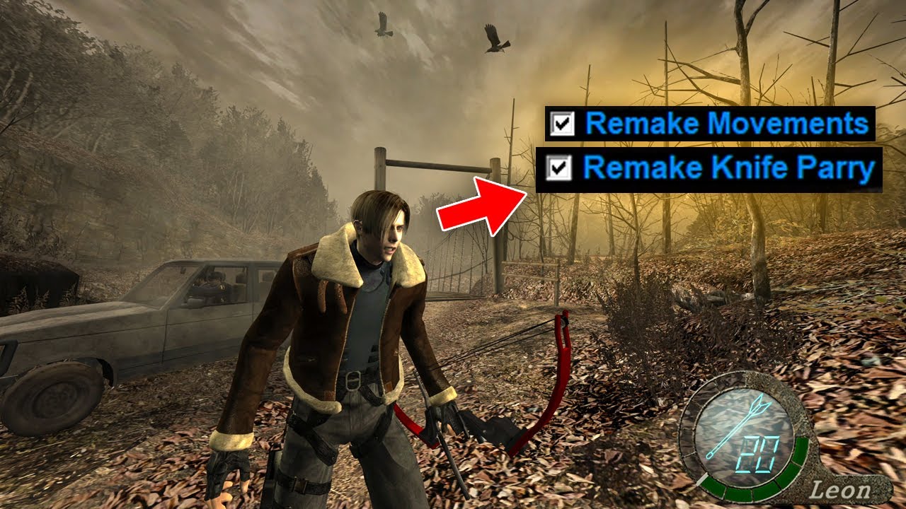ESSE MOD DEIXA O JOGO MUITO MELHOR!   Resident Evil 4 Remake MOD