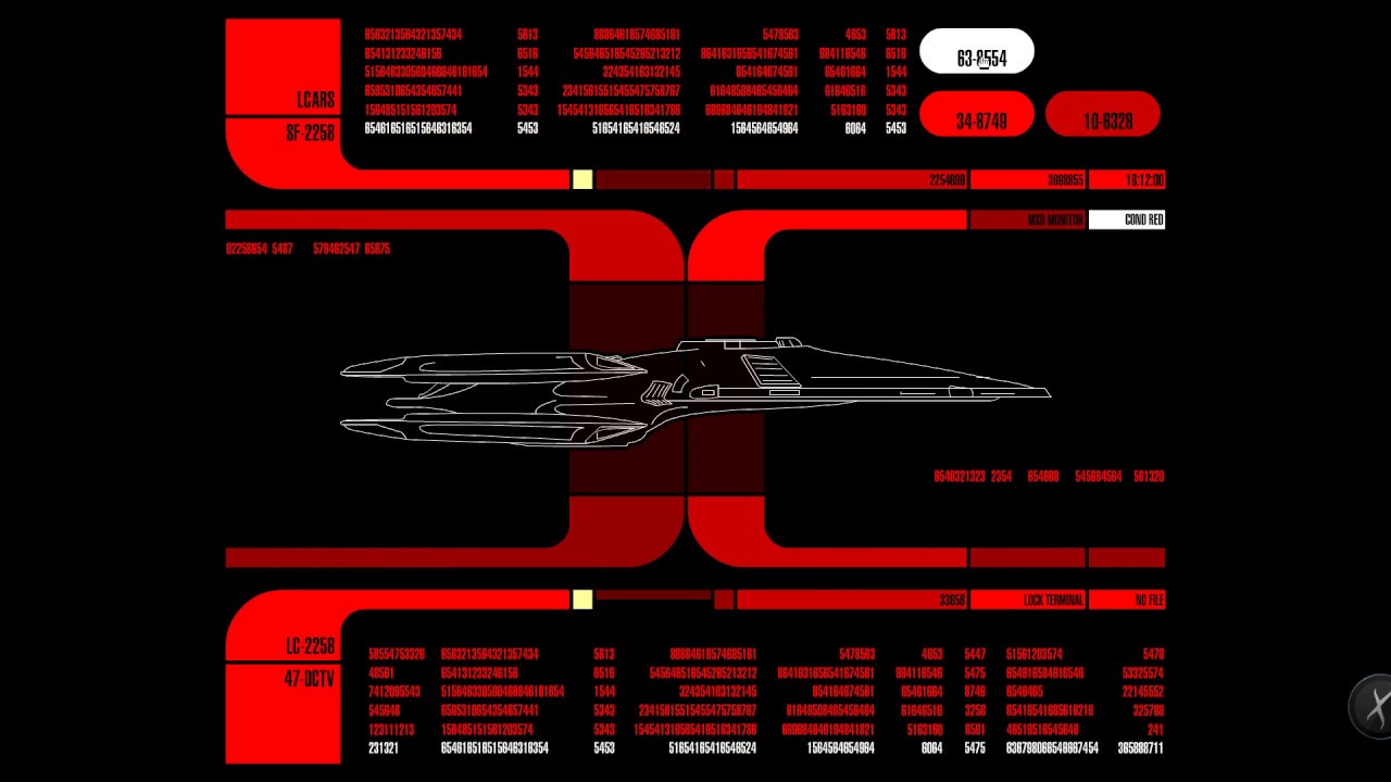 Lcars 47: star trek computer interface (Vexillum)
