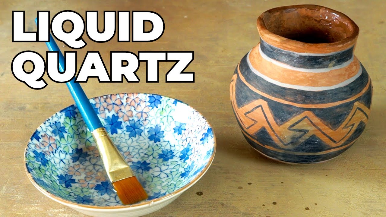 Sealing Earthenware Pottery With Liquid Quartz Sealant