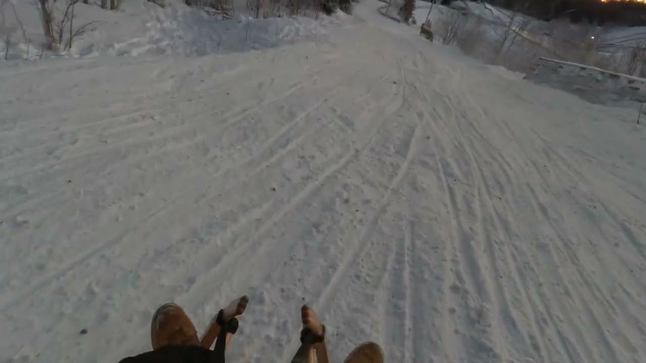 Sleigh run in Korketrekkeren Oslo