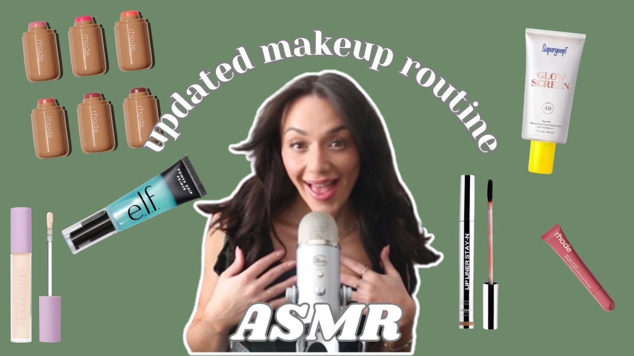 doing my makeup in ASMR