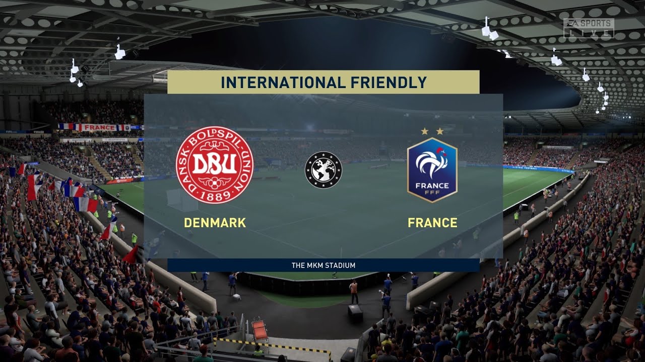 FIFA 22 | Denmark vs France | UEFA Nations League - PS4