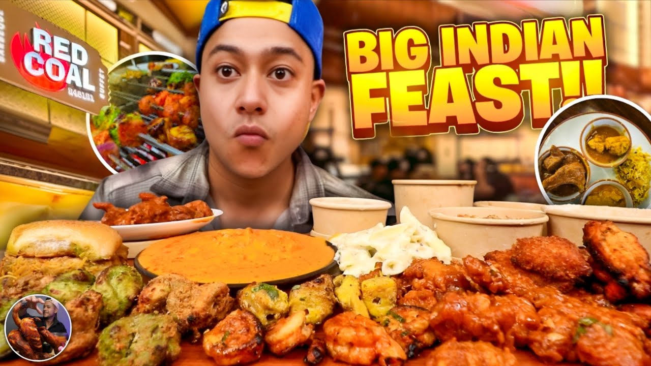 Eating India&rsquo;s BEST Butter Chicken 🔥 Ultimate Non-Veg Mukbang | Huge Feast with Biryani & Tandoori