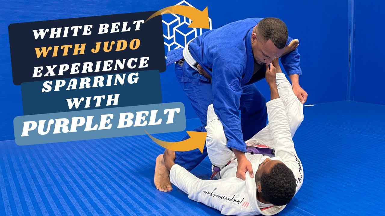 Purple Belt v White Belt - White Belt with Judo Experience  Gi [Rolling/Sparring] Video Breakdown