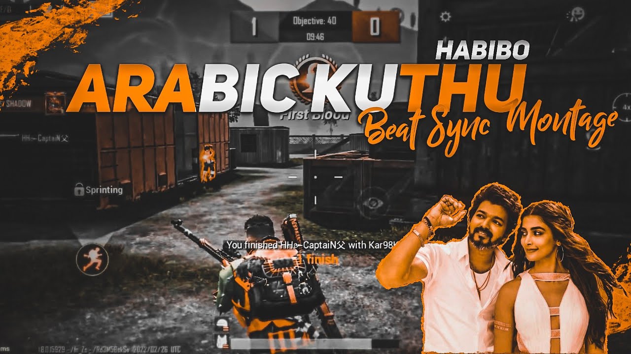Arabic Kuthu - beat sync montage || pubg beat sync montage || fist montage ||