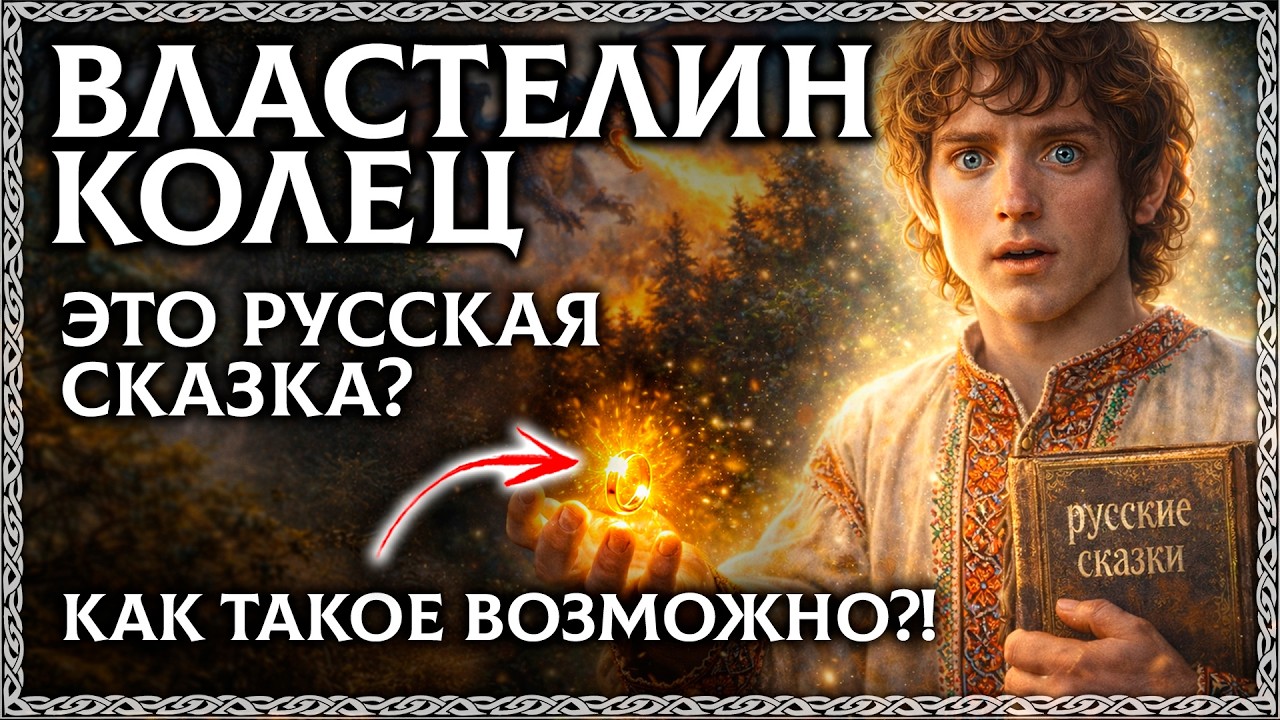 СЛАВЯНСКАЯ СКАЗКА про Хоббита из Властелина Колец! Толкин брал сюжеты из сказок? ОСОЗНАНКА