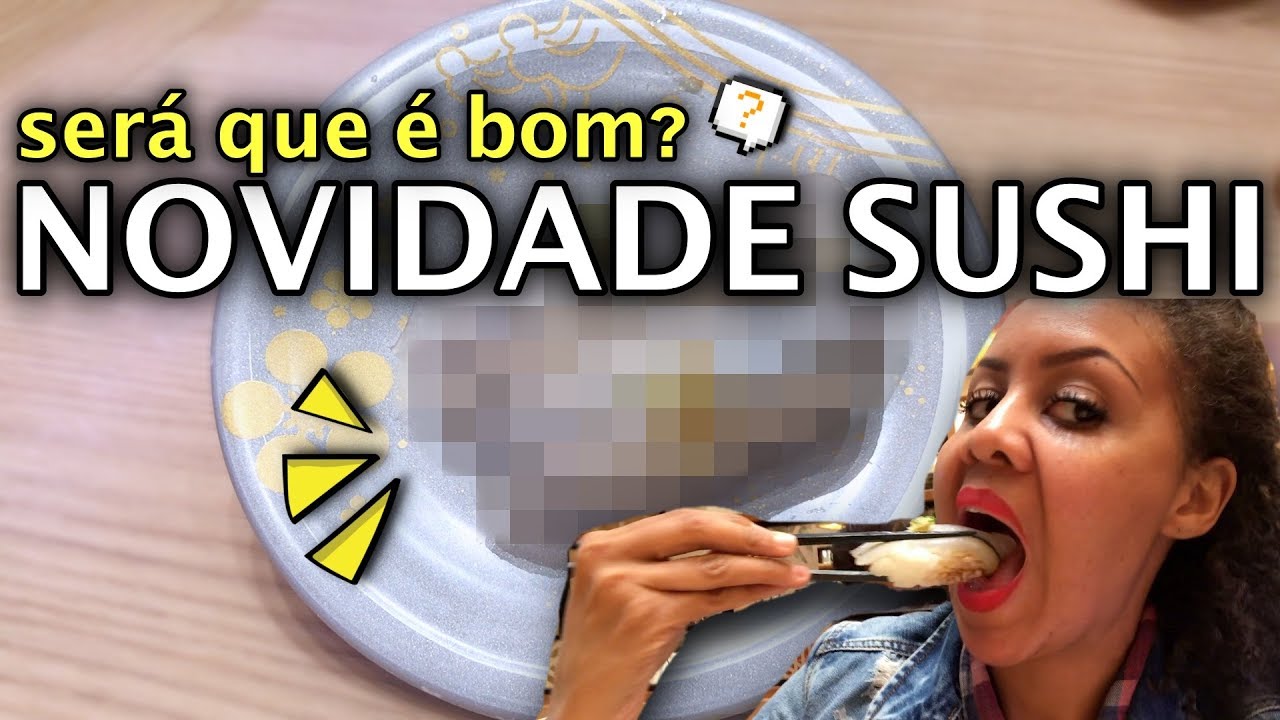 PROVANDO NOVOS SUSHIS CAROS DO JAPÃO! SURPRESA