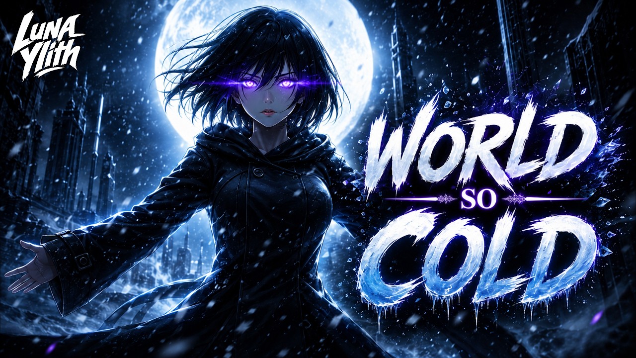 World So Cold - Cover by Luna Ylith | Three Days Grace | Nightcore | Lyrics