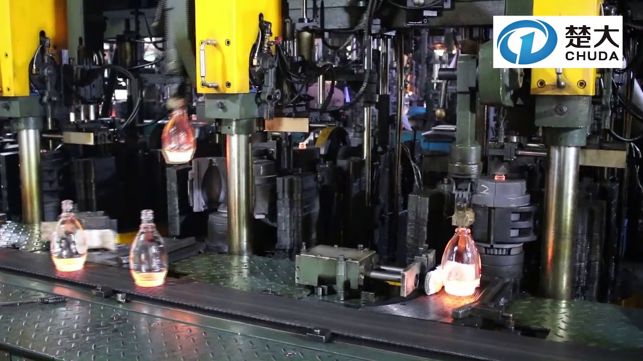 How To Make Glass Bottle By Rotary Machine