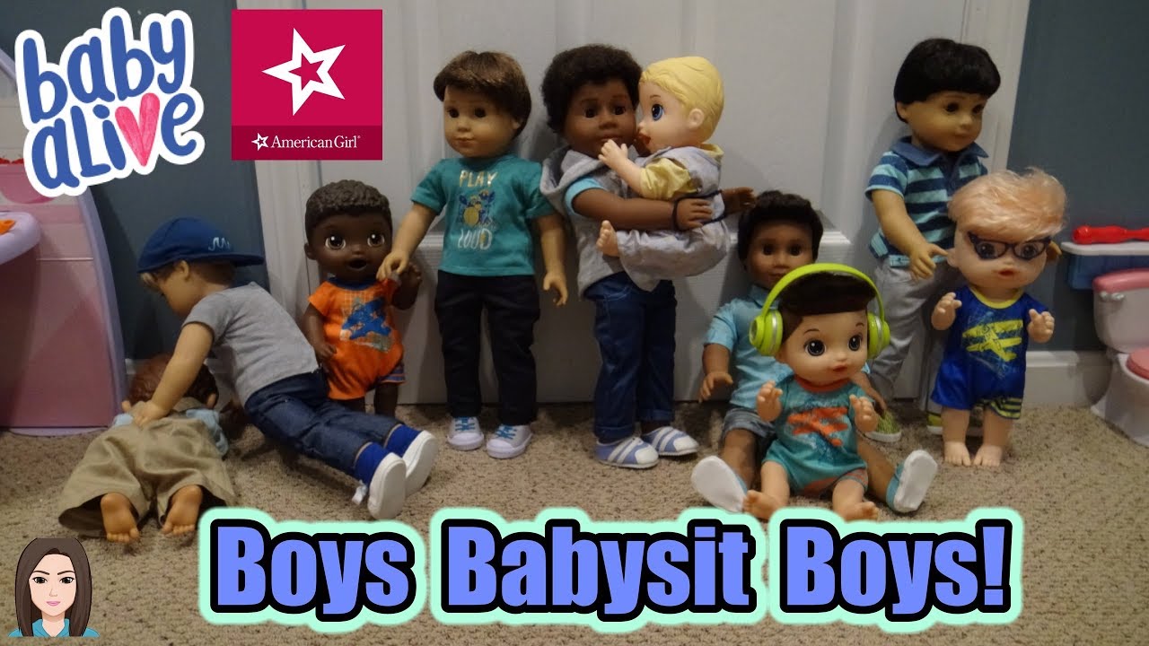 American Boys Babysit Baby Alive Boys! | Kelli Maple