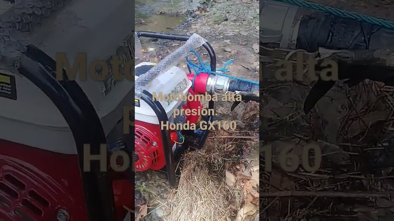 Motobomba  de alta presión 2x2