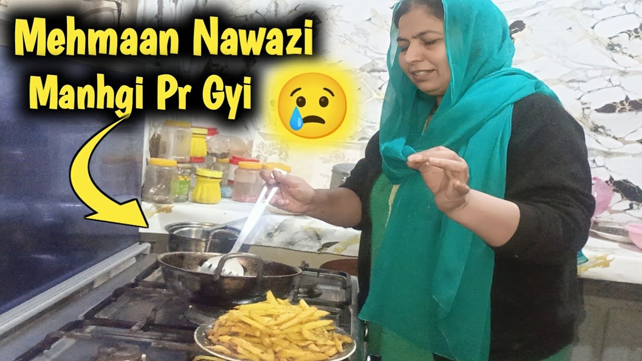 Mehmaan Nawaazi Krna Menhgha Pr Gya 😢 || Ghar Mein Jo Tha Sab Kharch Kr Dia 🥺 || Desi Family Ki Life
