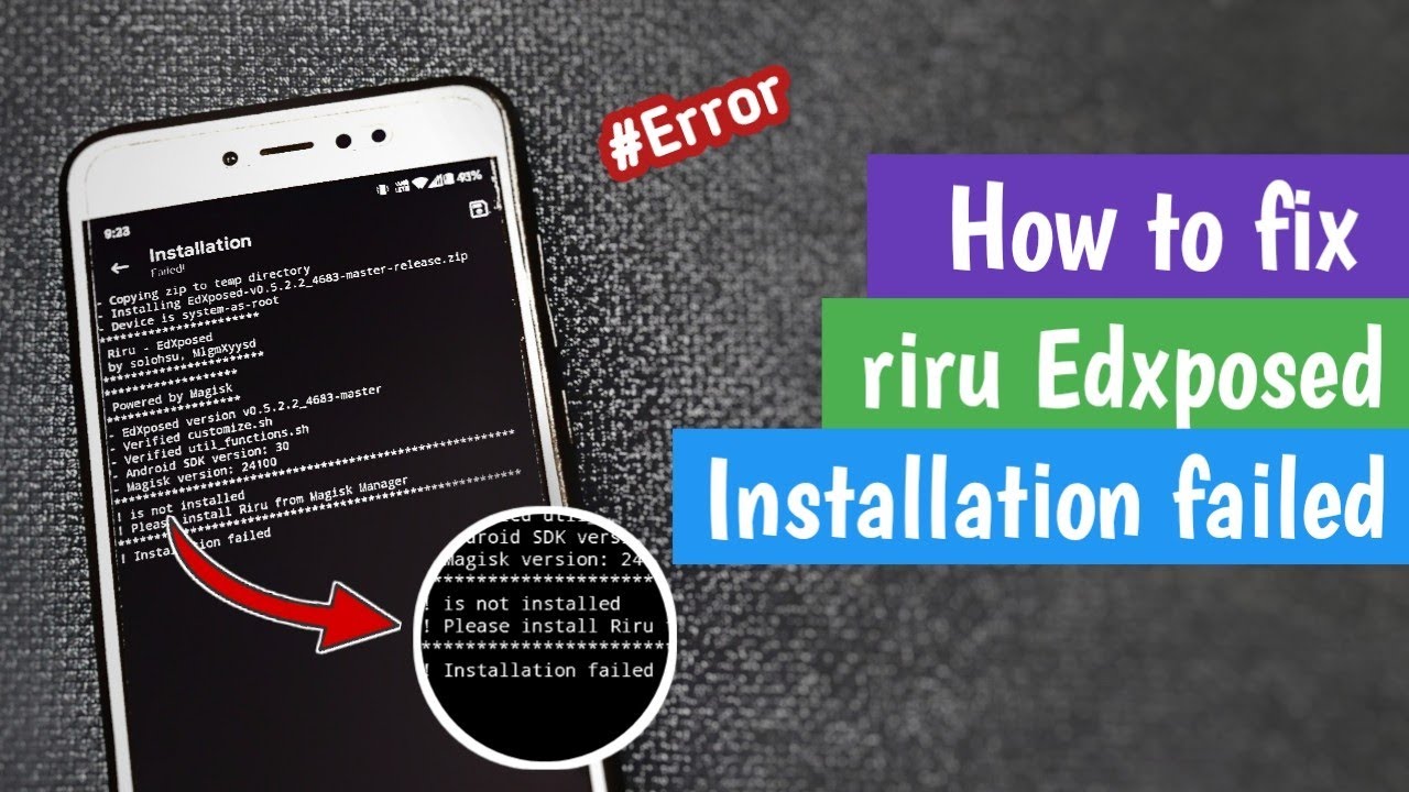 Fix riru Edxposed installation failed😈 || Install Edxposed manager || Magisk module ||
