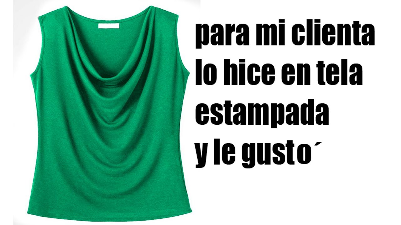 existen muchas formas de hacer drapiado de escote, yo lo hice uno facil sin complicaciones