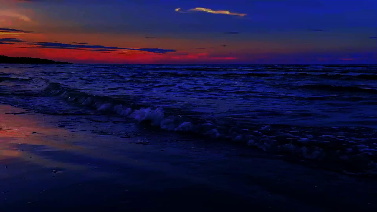 Peaceful Ocean Waves and Beach Sound Ambience for Sleep Meditation and Calm Mind