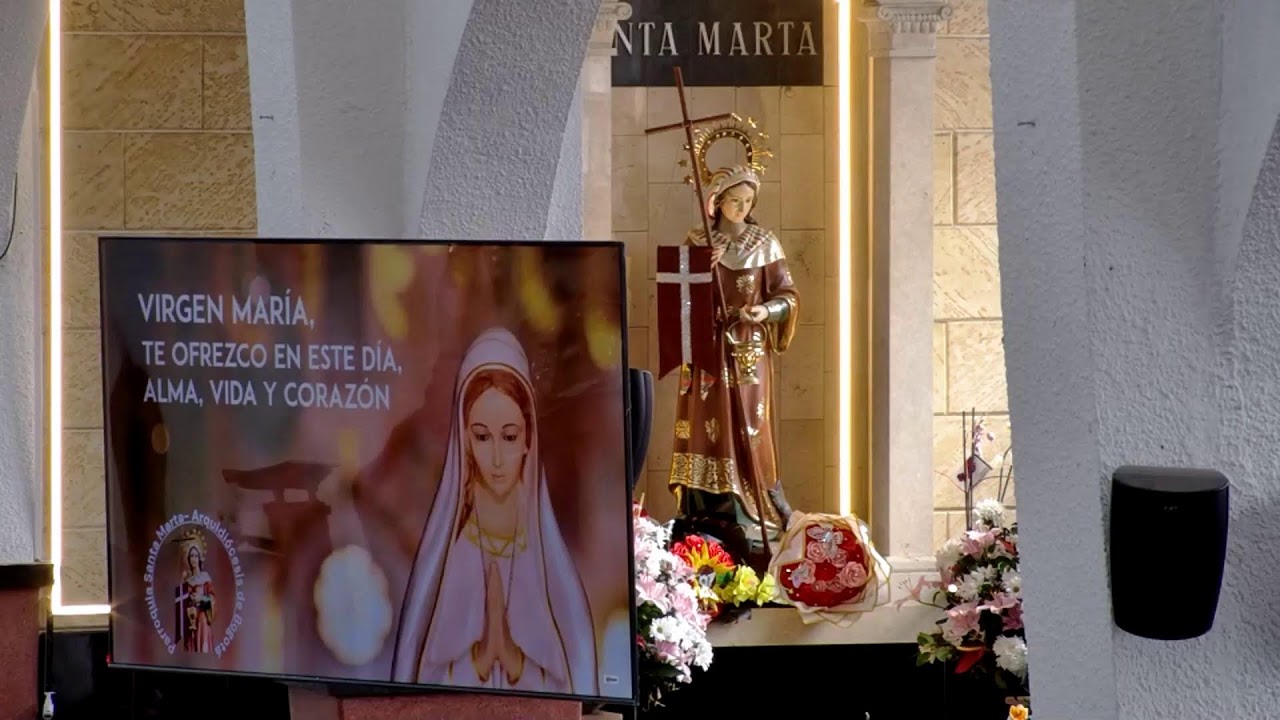 Martes 27 enero 2026, quinto de la novena. Eucaristía 8:30.