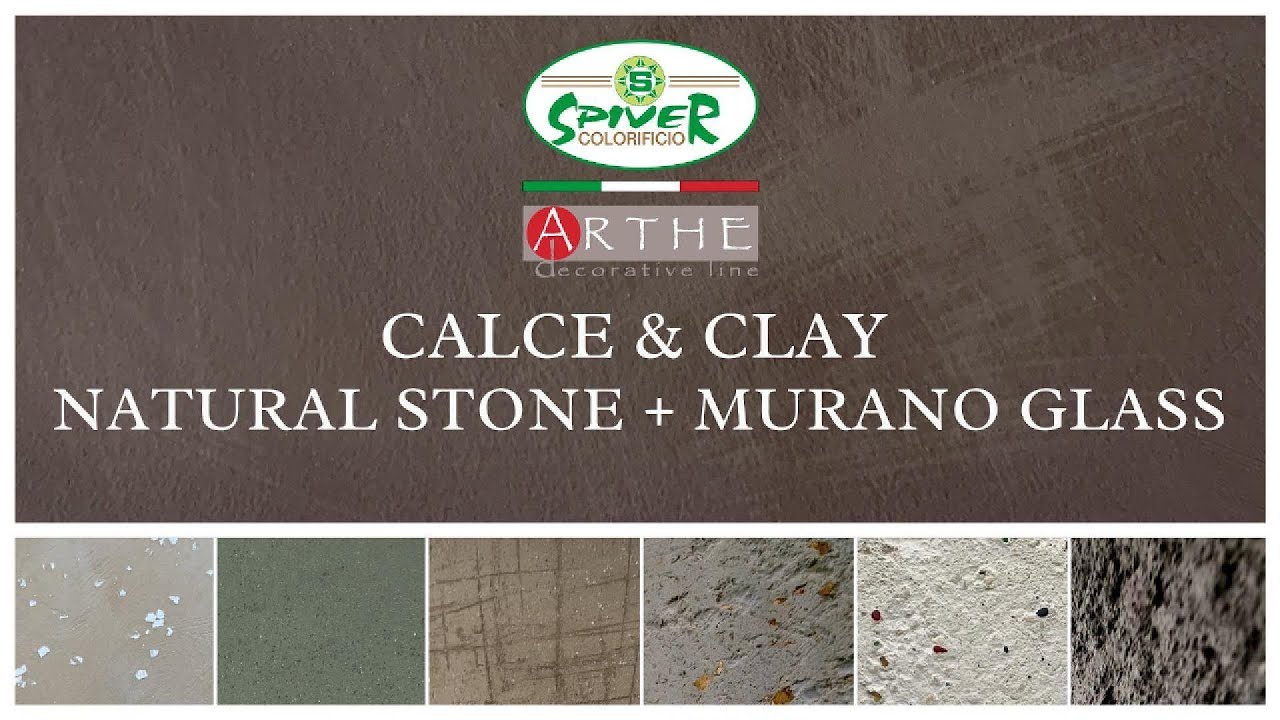 CALCE & CLAY NATURAL STONE + MURANO GLASS