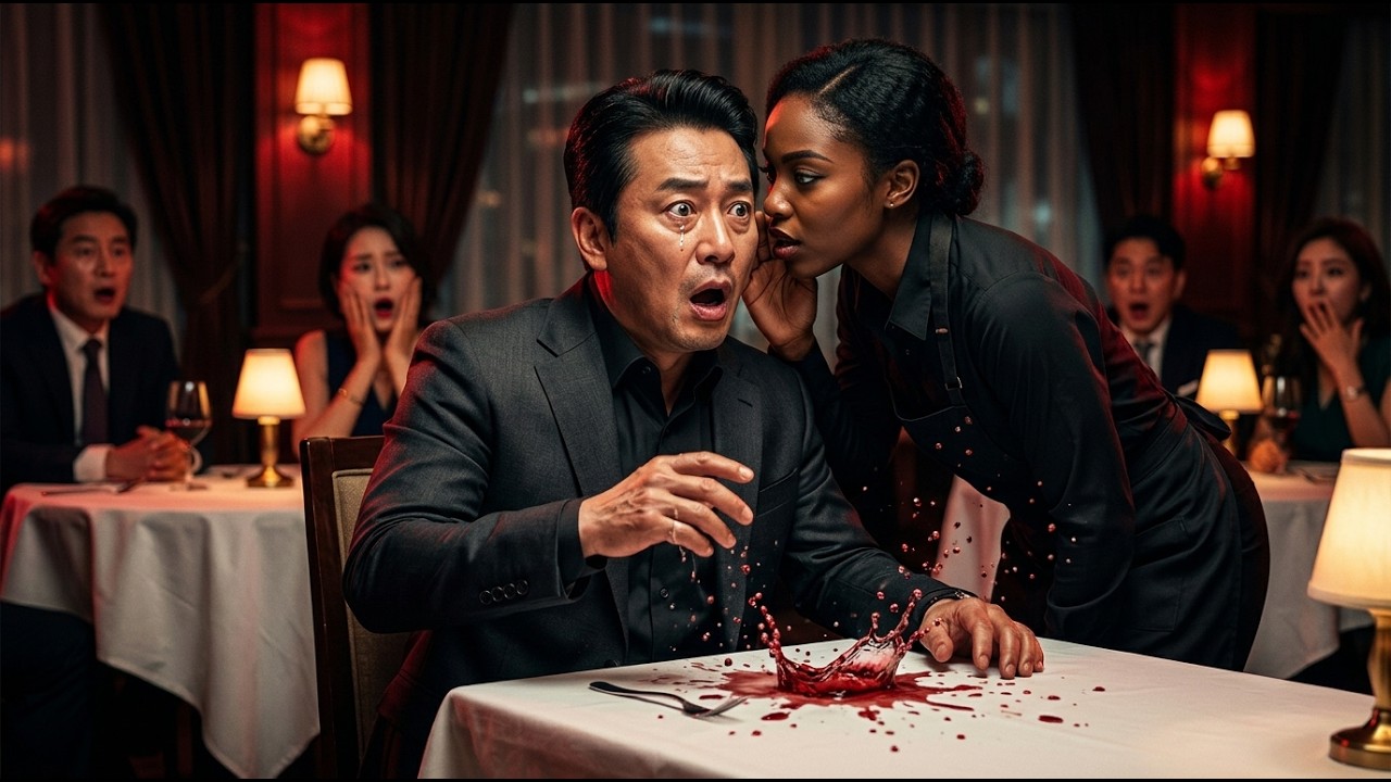 The Waitress Pretended to Spill Wine on the Korean Mafia Boss — What She Whispered Left Him in Tears
