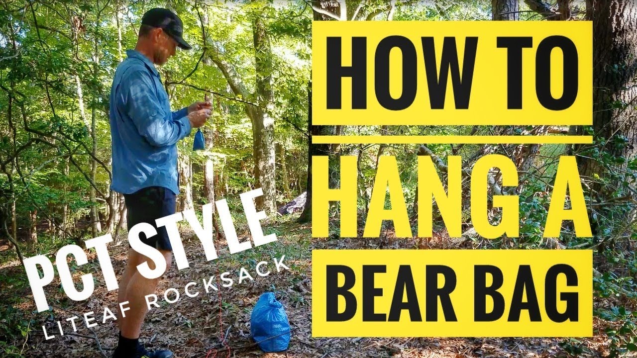How to Hang a Bear Bag - PCT style, Clove Hitch, and LiteAF Rocksack