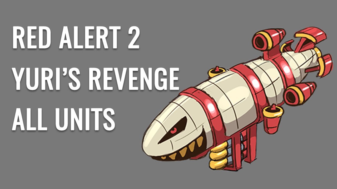 Red Alert 2 Yuri's Revenge Units