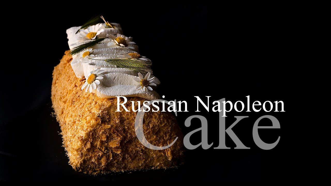 Tarta Napoleón Rusa - Russian Napoleon Cake #BakeStreet #Russianpastry