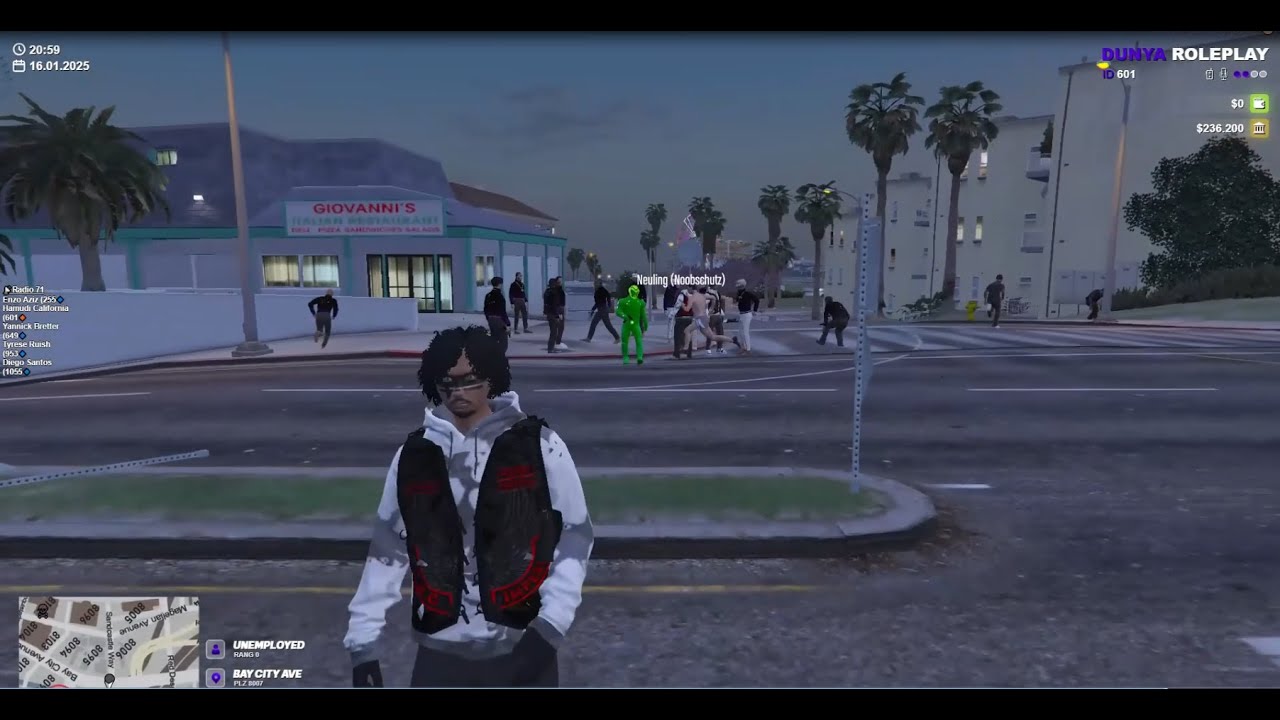Hamudi California verteilt auf Dunya RP #1 #Dunya