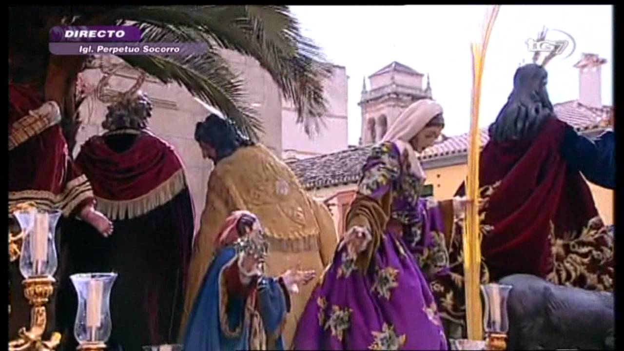 Salida Borriquilla. Semana Santa Granada 2013