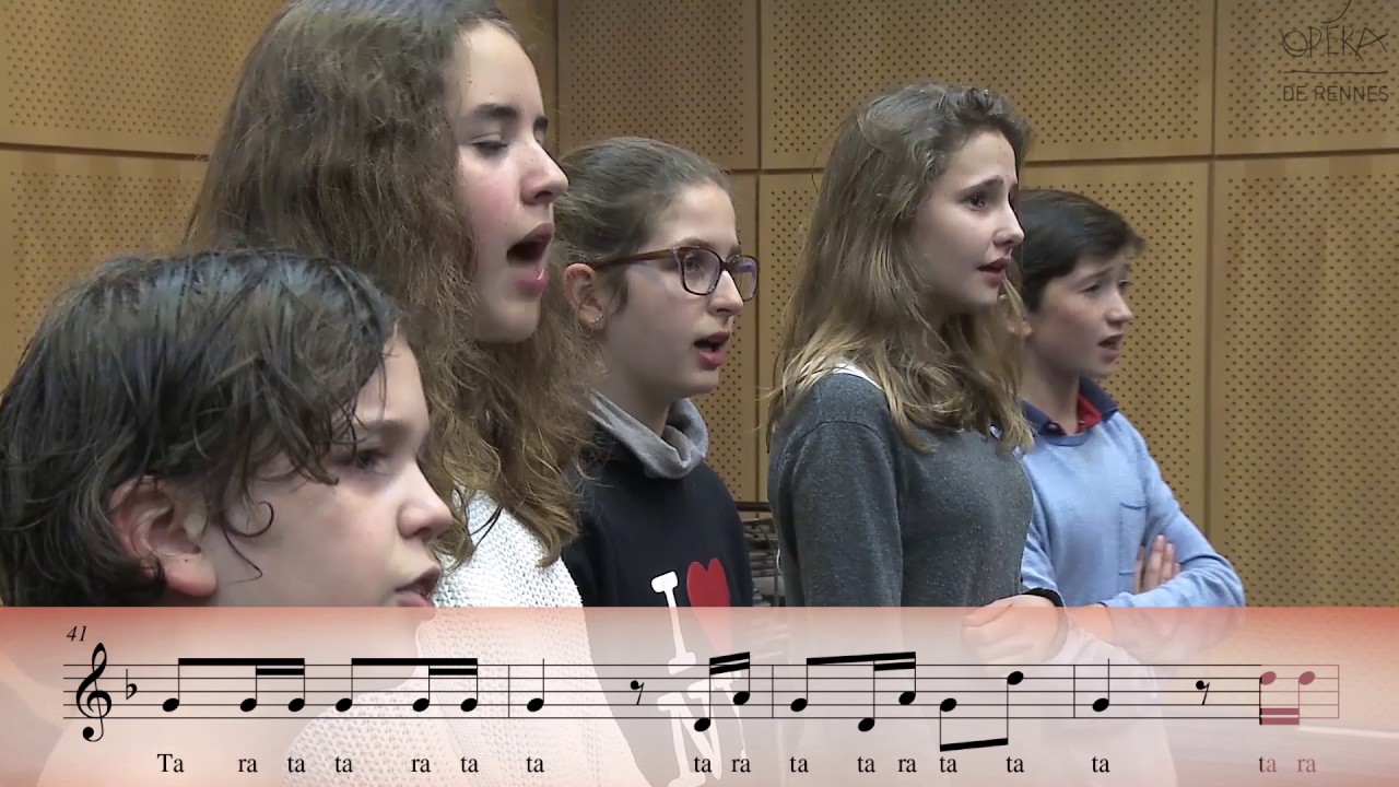 Apprenez à chanter l'air de 