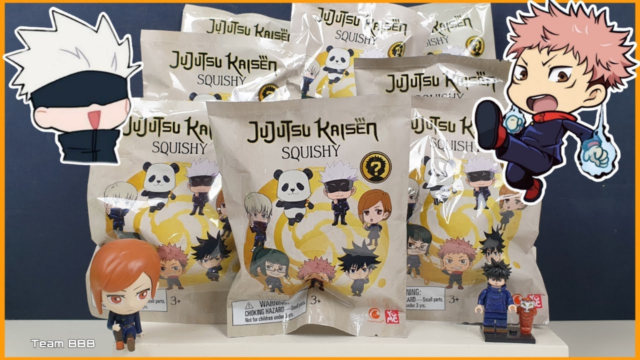 JUJUTSU KAISEN SQUISHYS! Blind Bag mystery collectible squishie Anime mini figures