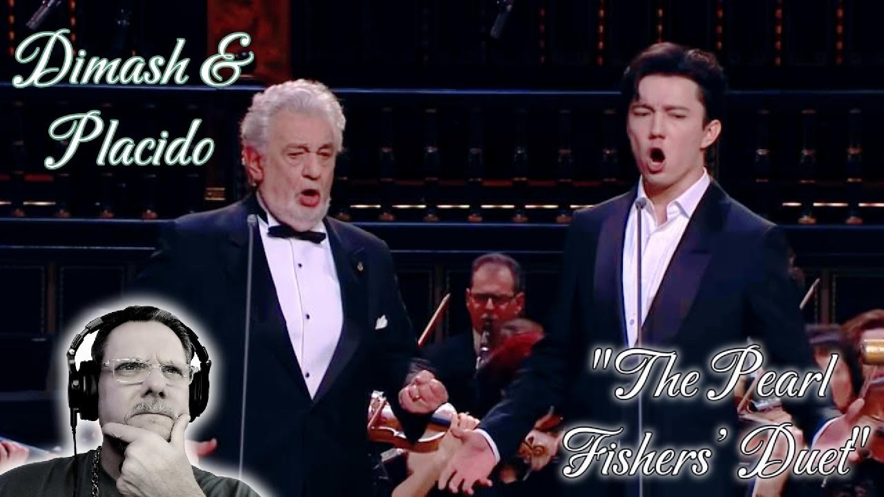 Dimash Qudaibergen & Placido Domingo | The Pearl Fishers’ Duet | First Time Reacting to.