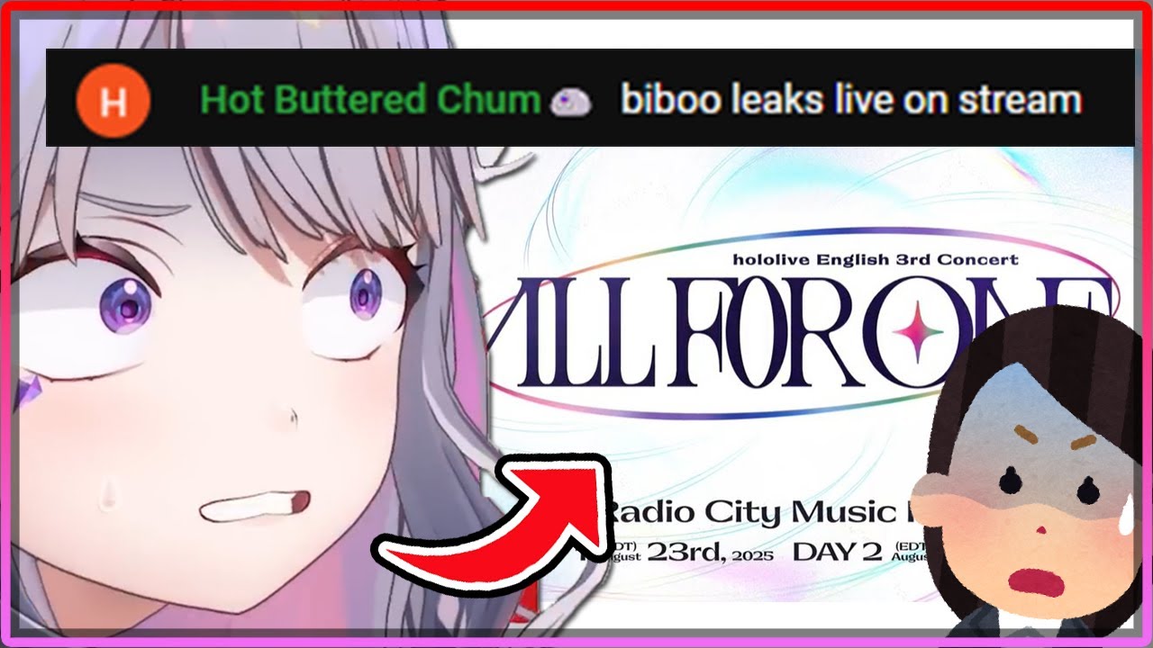 [ENG SUB/Hololive] Koseki Bijou might got into a trouble after leaking the next Hololive EN concert