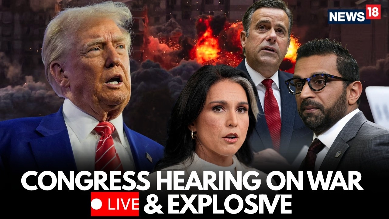US-Iran War LIVE: US Congress Hearing On War Escalation As Lawmakers Question Military Strategy