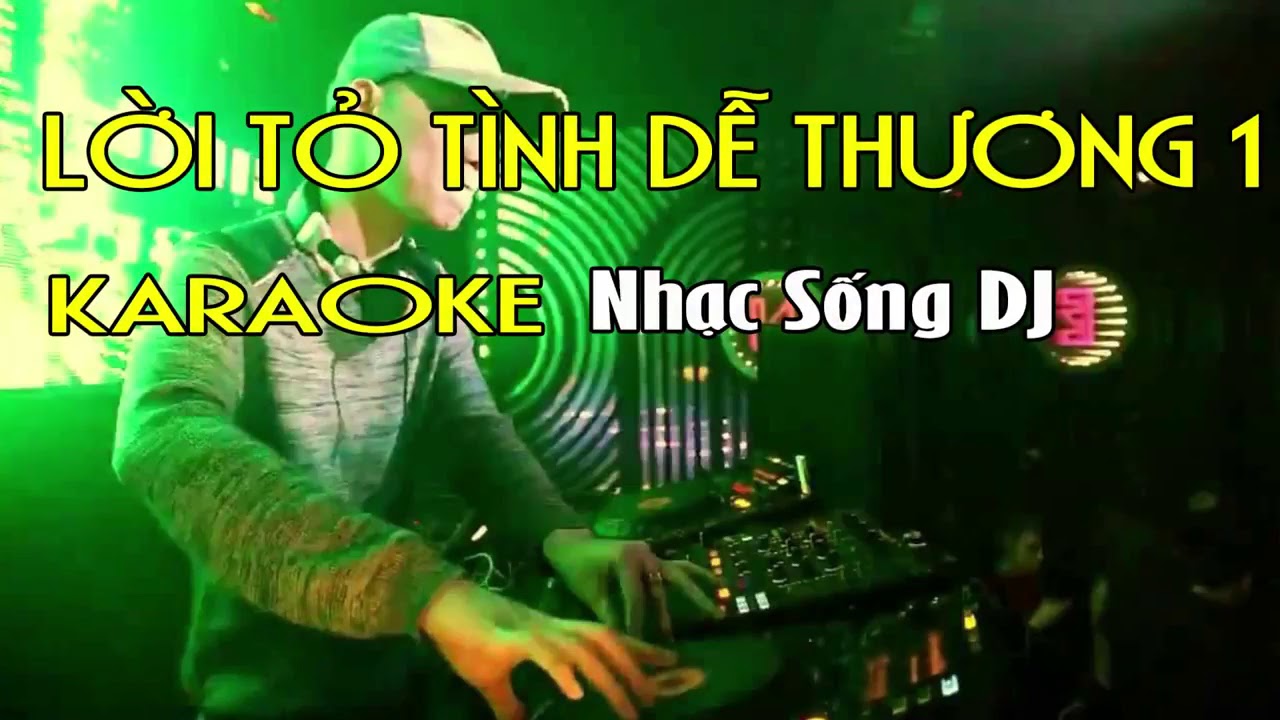 [Karaoke]- Lời Tỏ Tình Dễ Thương 1 Remix- Karaoke Huu ORGAN